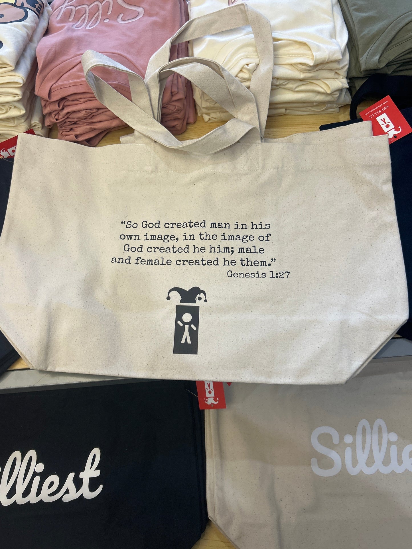 In His Image Tote Bag