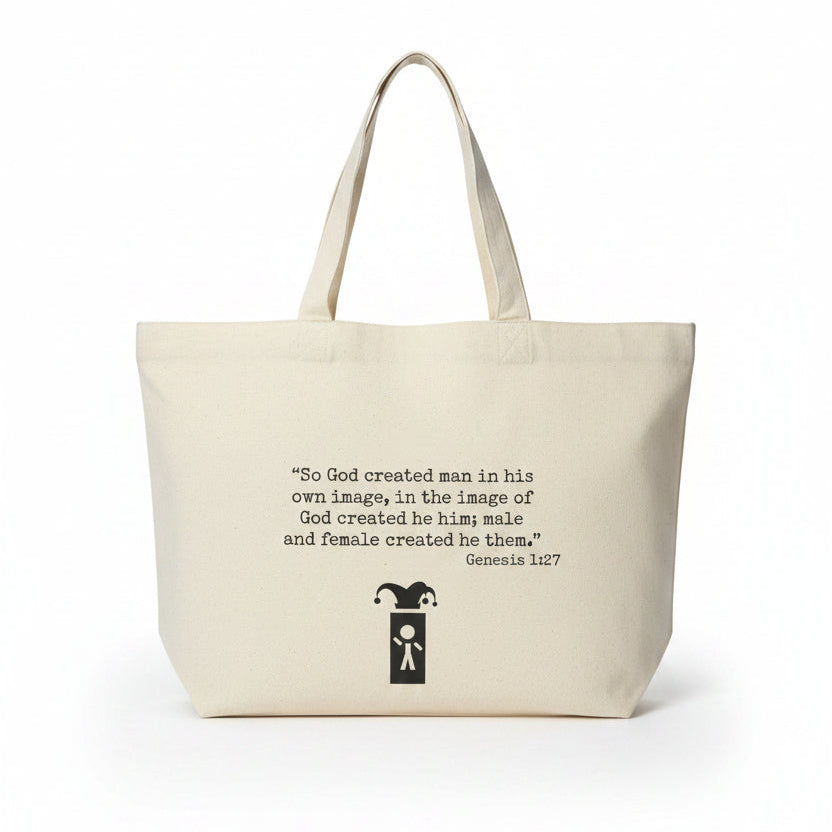 In His Image Tote Bag