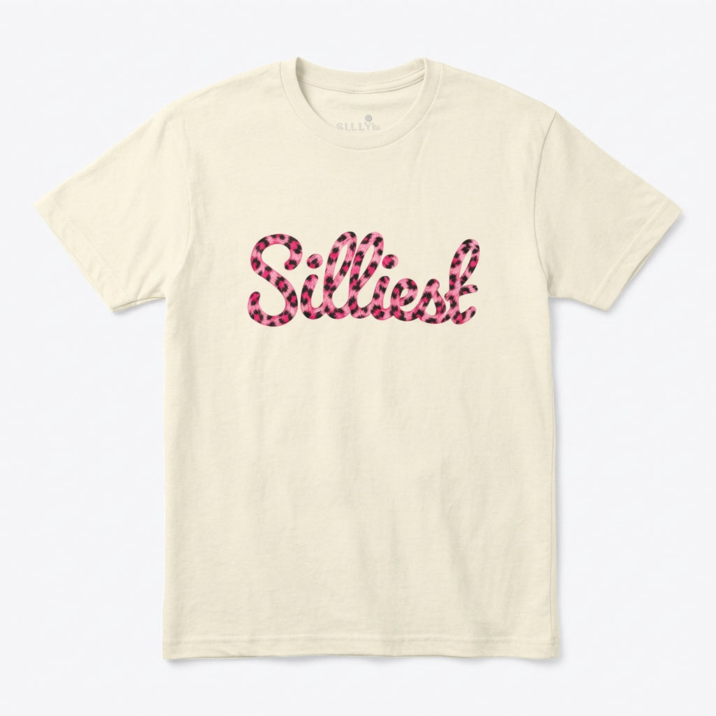Silliest Logo Leopard Print Tee