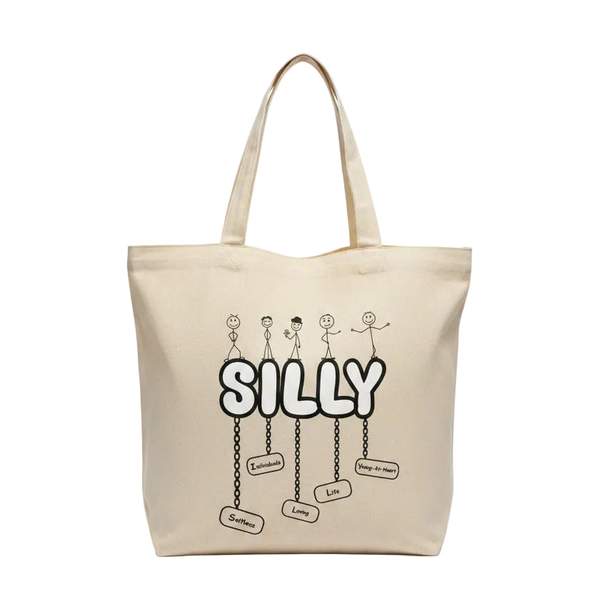 Silly Bubble Definition Tote Bag
