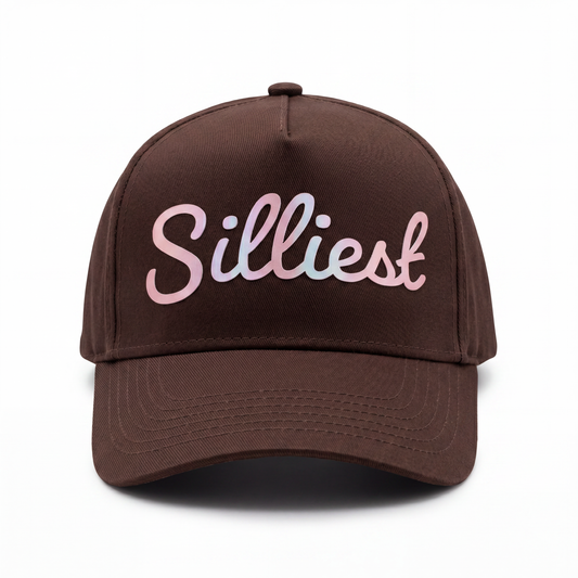 Silliest Metallic Print Snapbacks