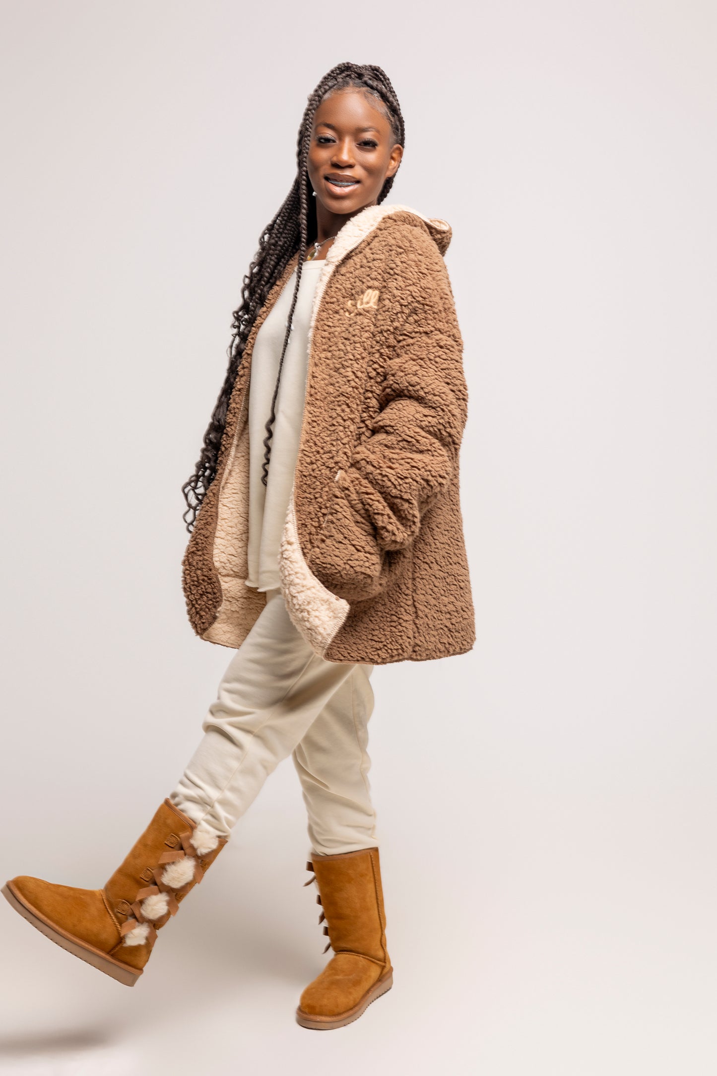 Silliest Teddy Bear Sherpa Coat (Christmas Exclusive)