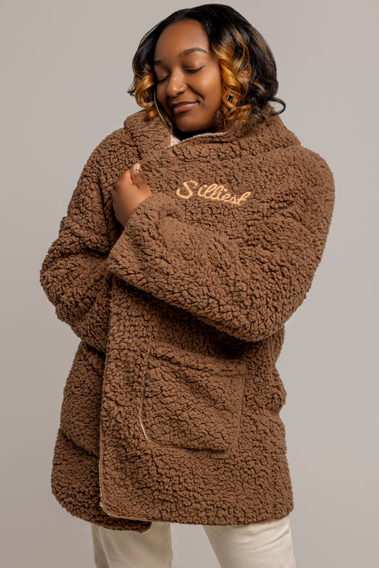 Silliest Teddy Bear Sherpa Coat (Christmas Exclusive)