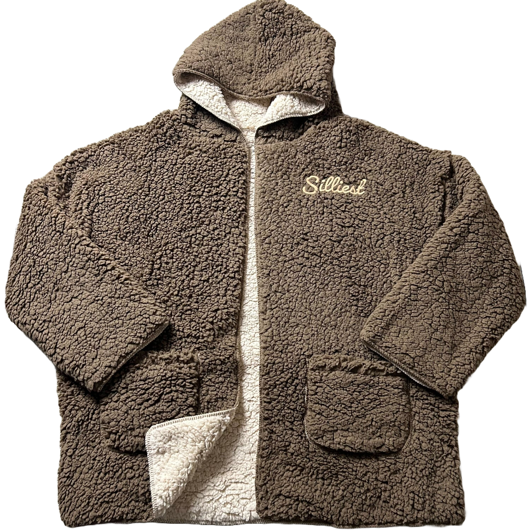 Silliest Teddy Bear Sherpa Coat (Christmas Exclusive)