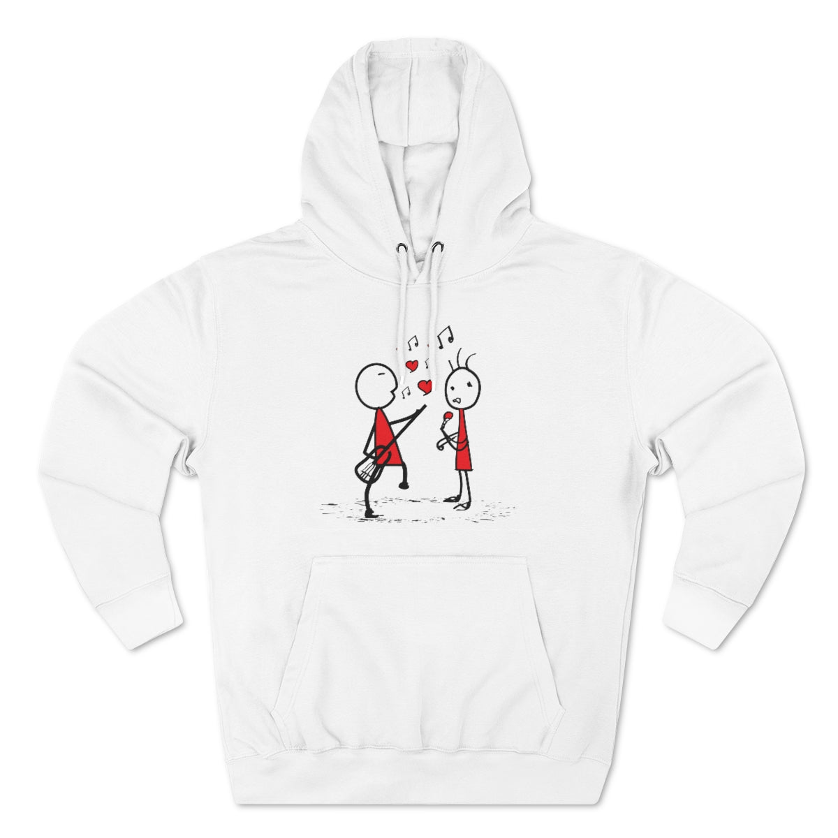 My Heart's Stereo Unisex Premium Pullover Hoodie