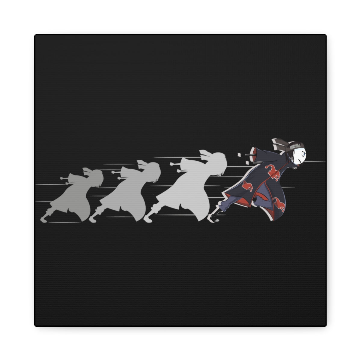 Dream Chaser Black Canvas Art