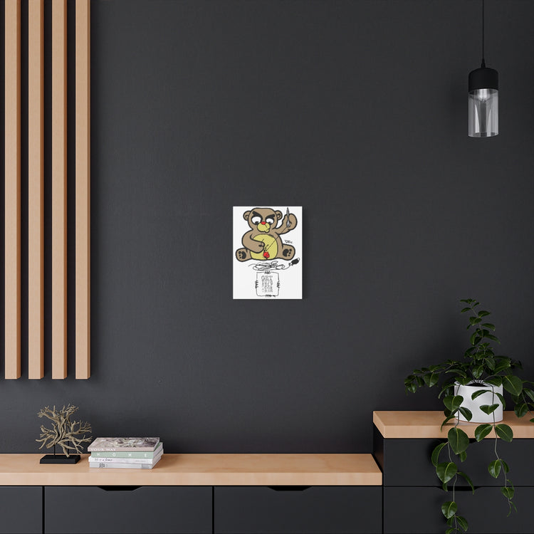 Get Yourself Together White Canvas Art