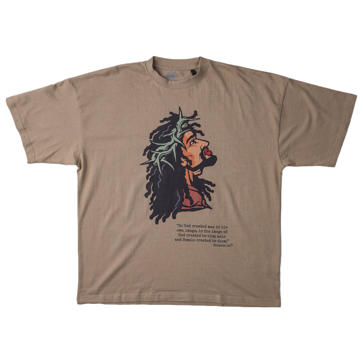 In His Image Ultra-Cotton Oversized Tee