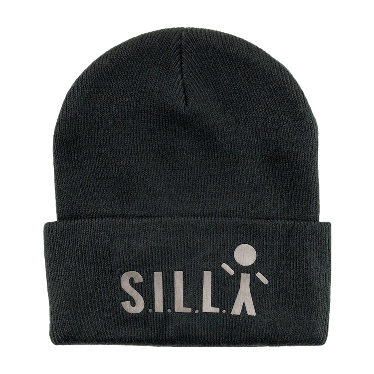 S.I.L.L.Y Brushed Metal Beanie