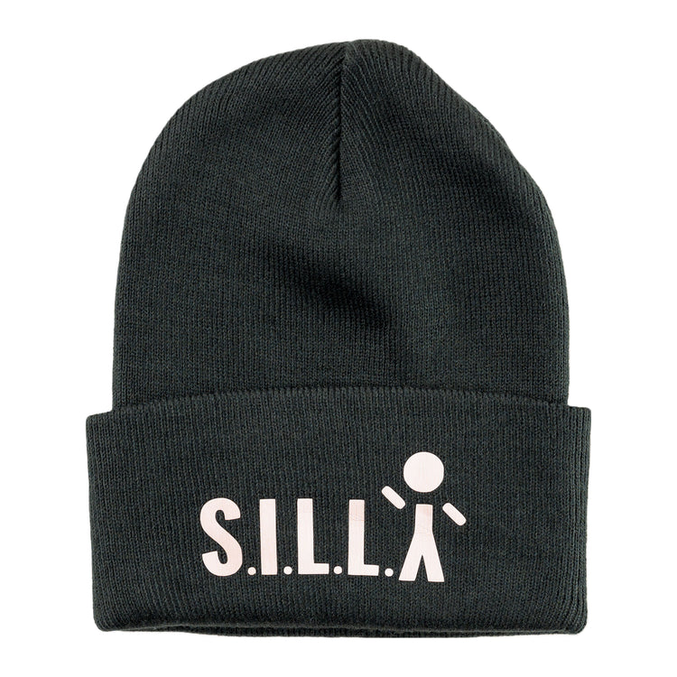 S.I.L.L.Y Brushed Metal Beanie