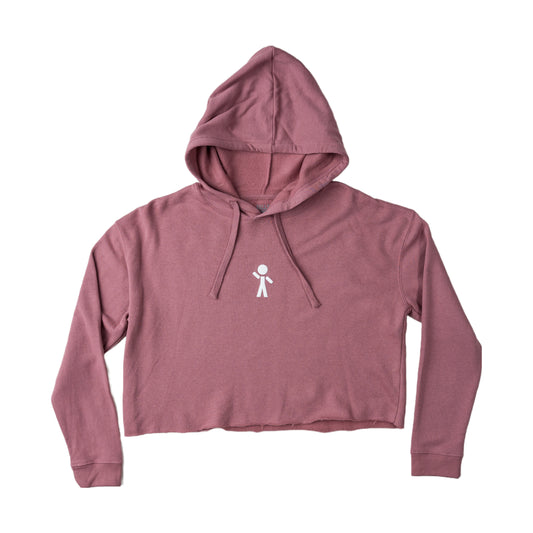 Women's Young-At-Heart Unisex Crop Hoodie