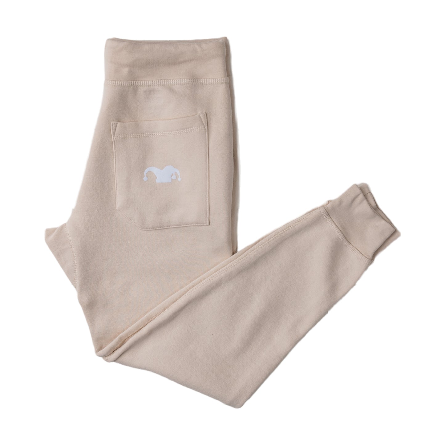 Young-At-Heart Sand Unisex Vintage Joggers