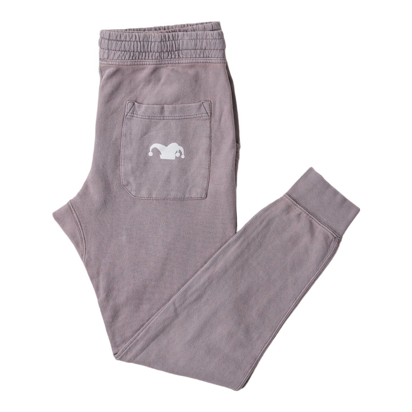 Young-At-Heart Stone Unisex Vintage Joggers