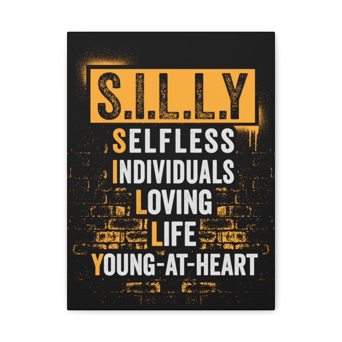 Most Wanted Definition Black Canvas Art