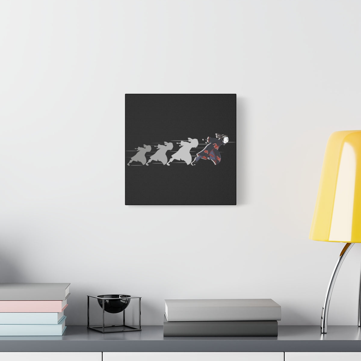 Dream Chaser Black Canvas Art