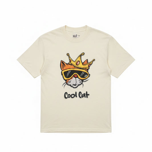 Cool Cat Oversized Garment Dyed Heavyweight Tee