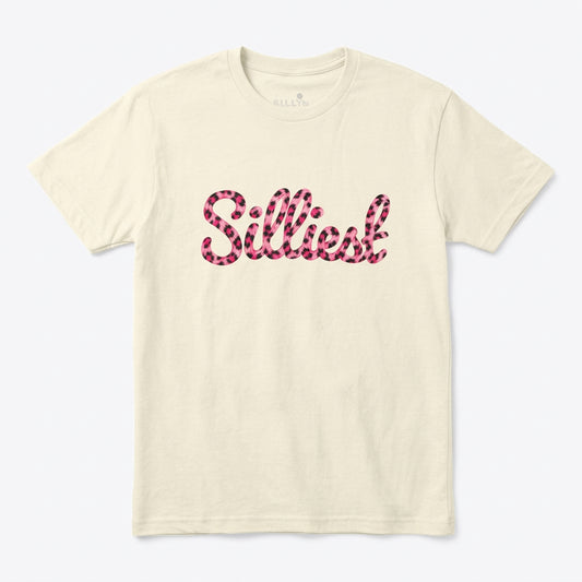 Silliest Logo Leopard Print Tee