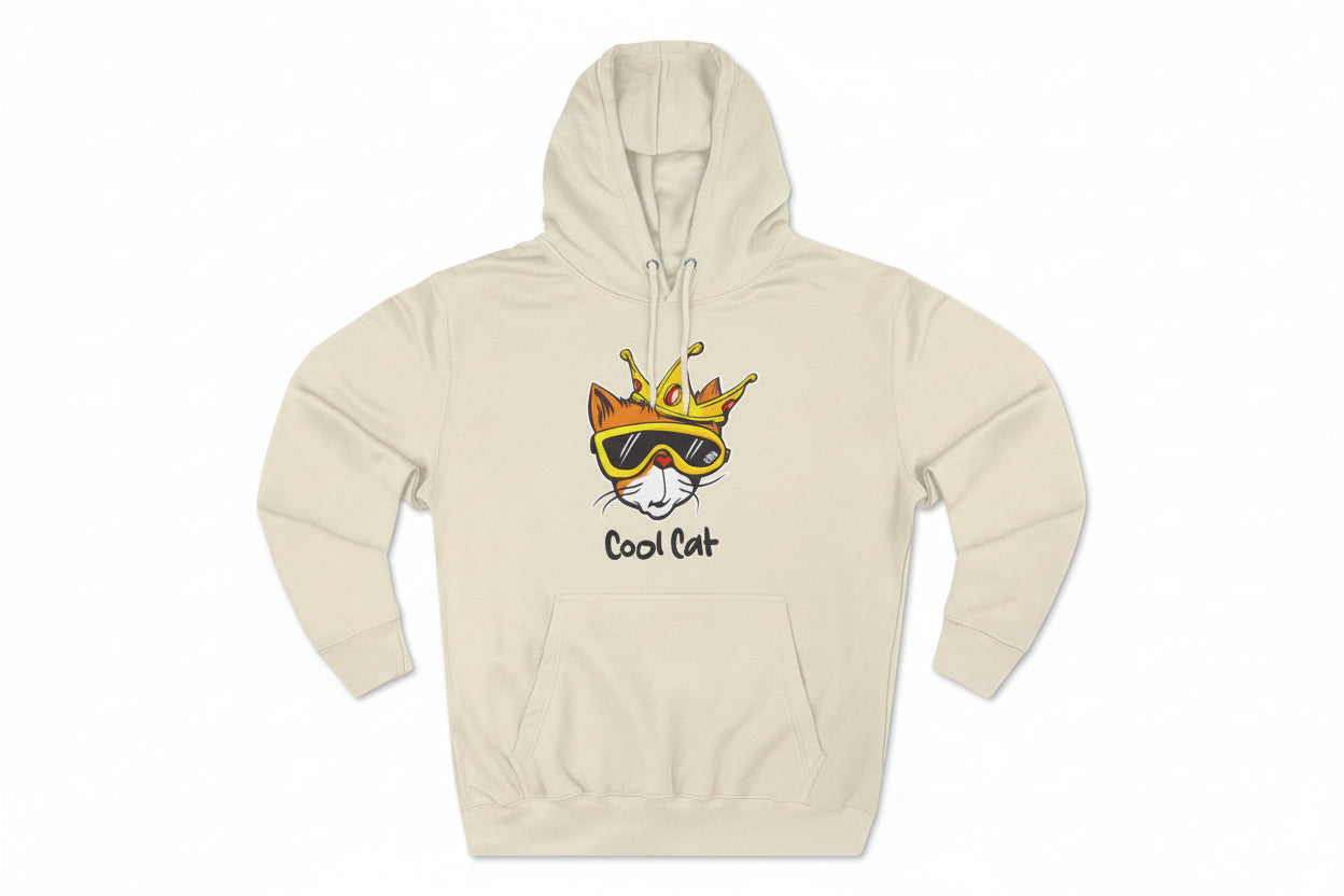 Cool Cat Unisex Premium Pullover Hoodie