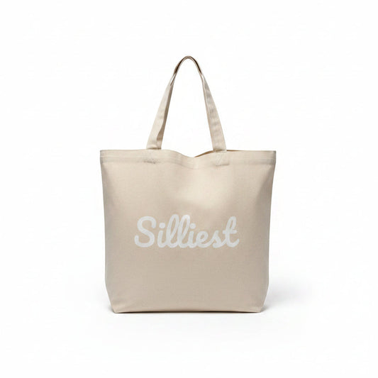Silliest Logo Puff Print Bag