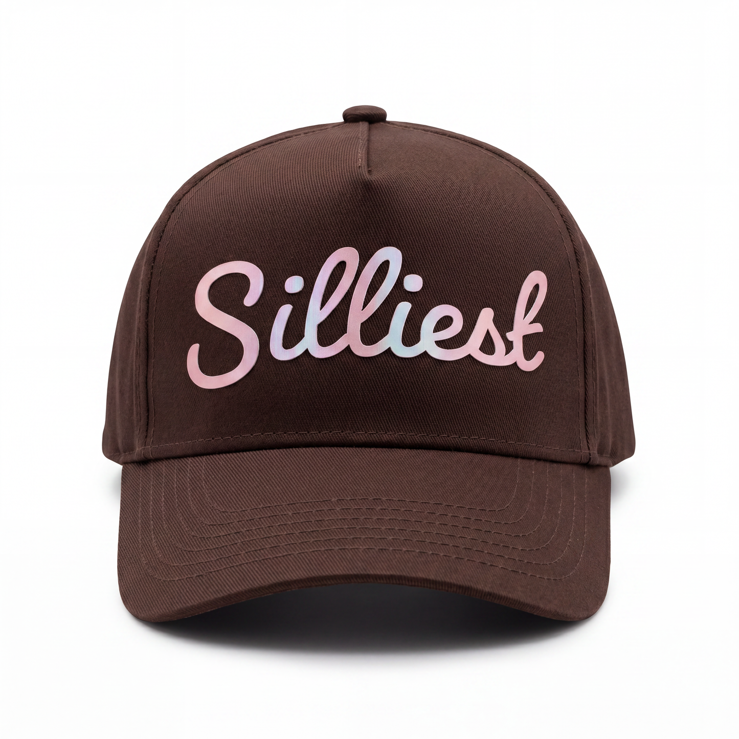 Silliest Metallic Print Snapbacks