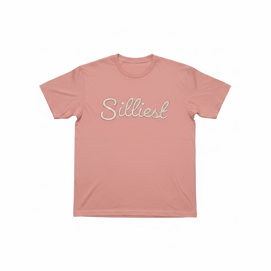 Silliest Faux Embroidery Logo Tee