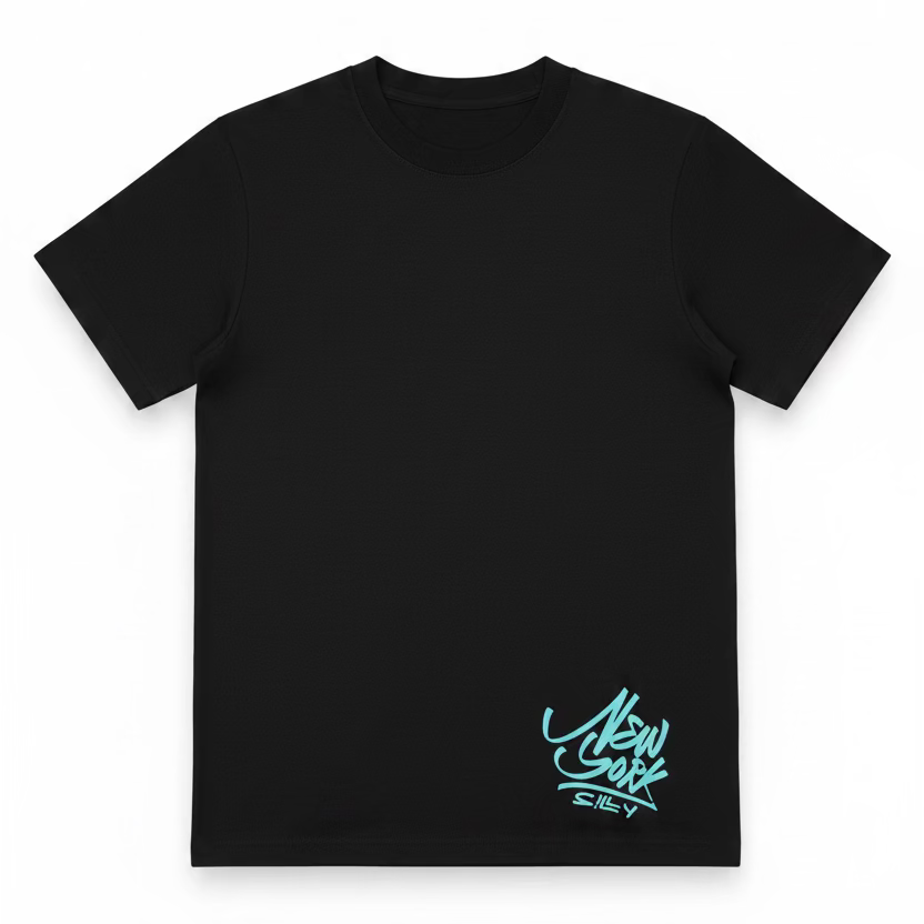 NYC Hip-Hop Garment Dyed Oversized Tee