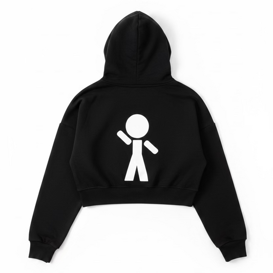 Women’s Young-At-Heart Garment Dyed Cropped Hoodie