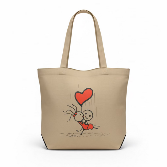 Falling For You Canvas Tote Bag