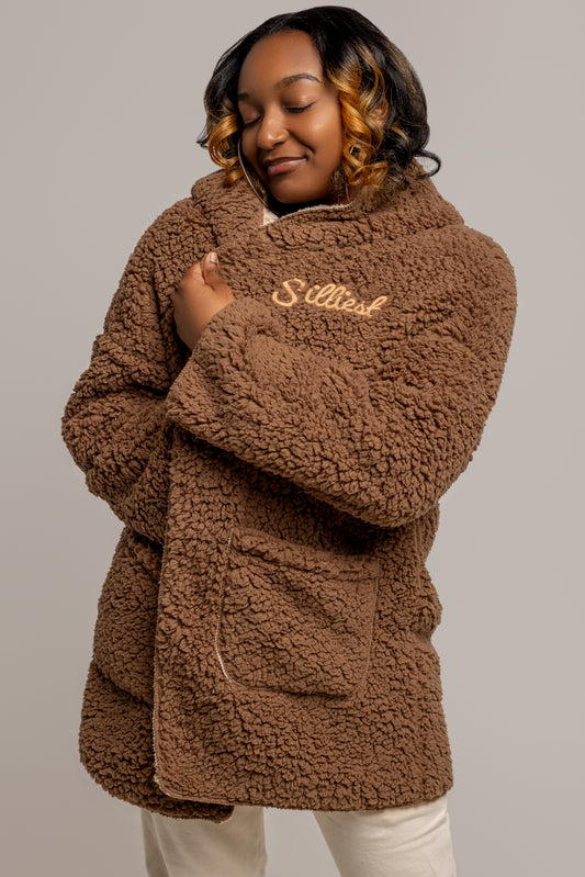Silliest Teddy Bear Sherpa Coat (Christmas 2023 Exclusive)