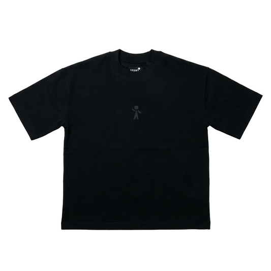 Y-Guy Monochromatic Puff Logo Heavyweight Tee