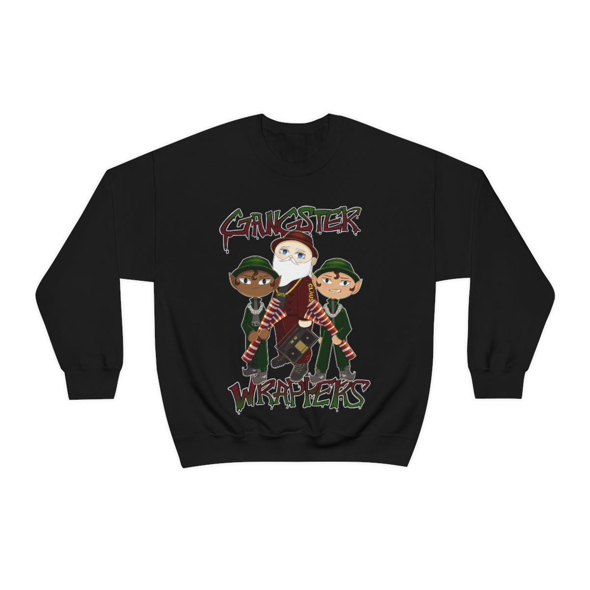 Gangster Wrappers Unisex Heavy Crewneck Sweatshirt