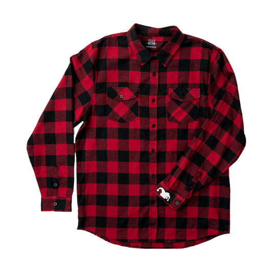 Young-At-Heart Button Up Flannel Shirt