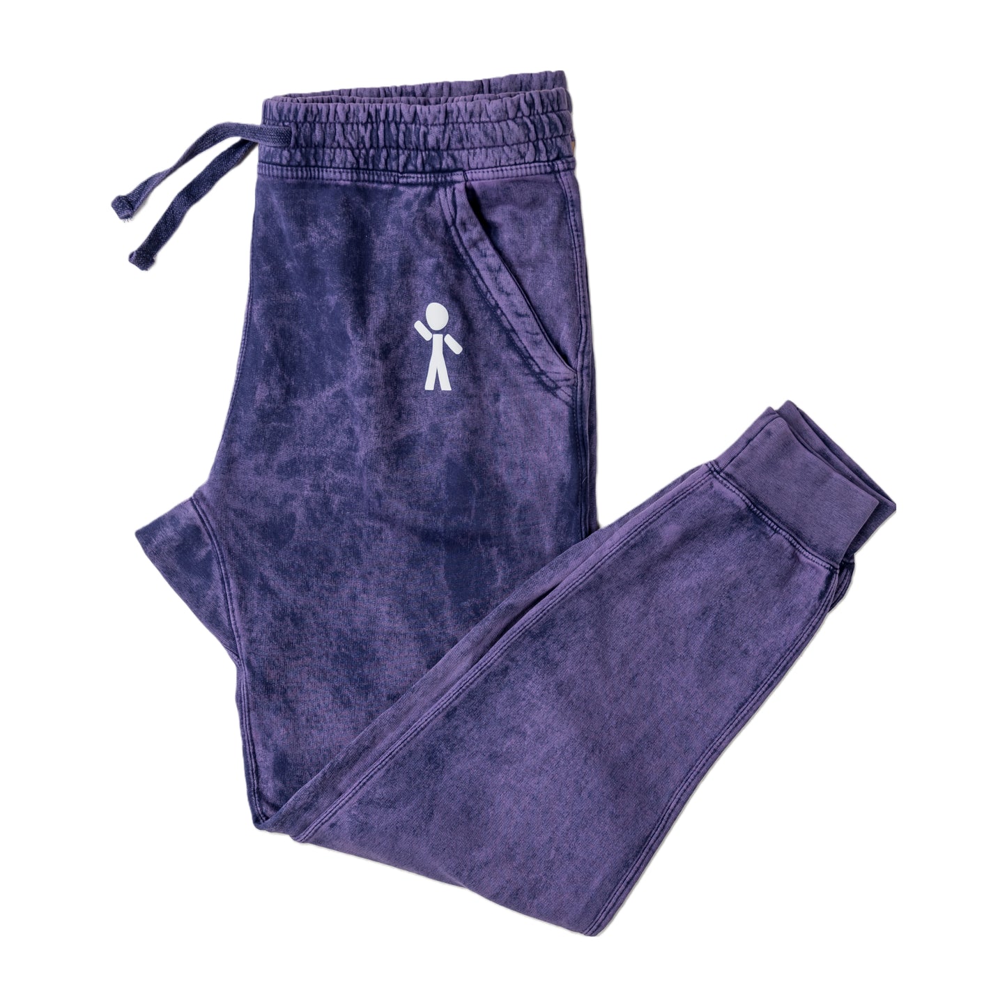 Young-At-Heart Purple Cloud Unisex Vintage Joggers