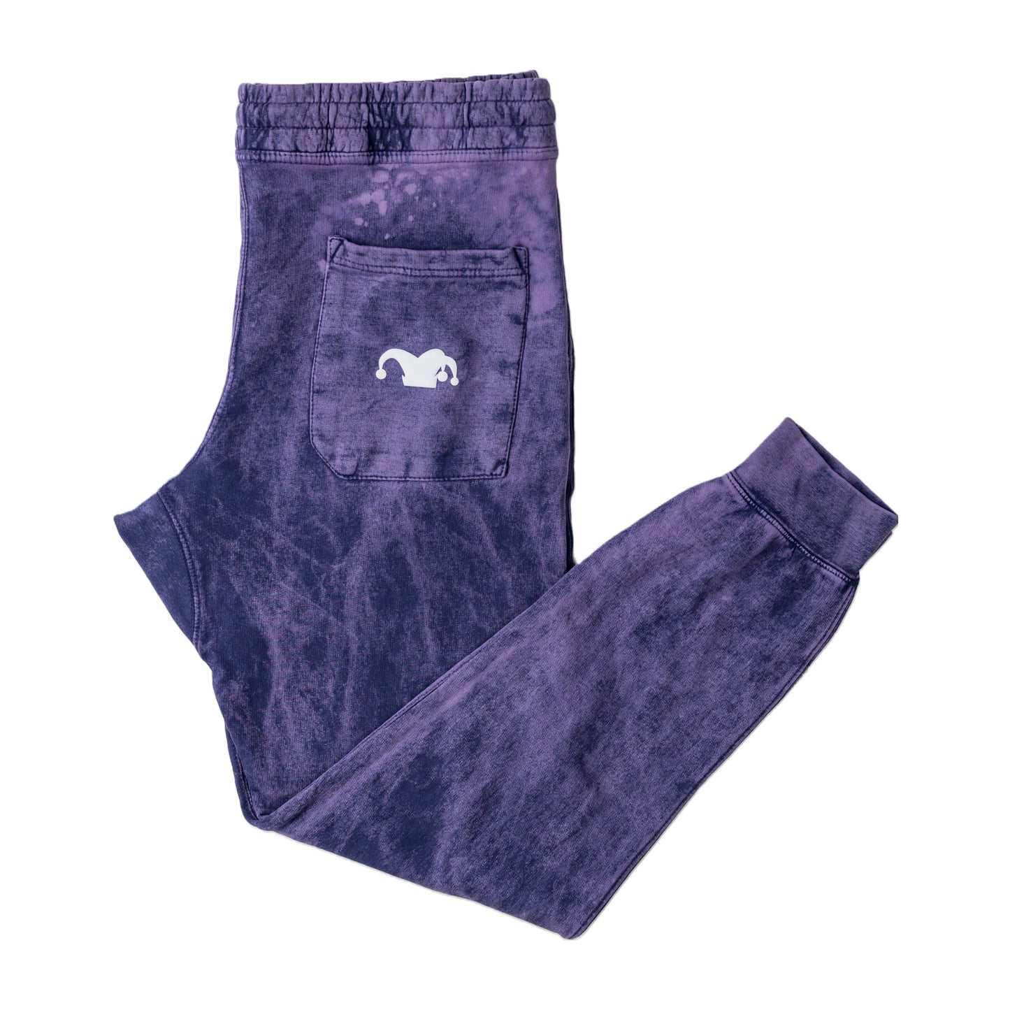 Young-At-Heart Purple Cloud Unisex Vintage Joggers