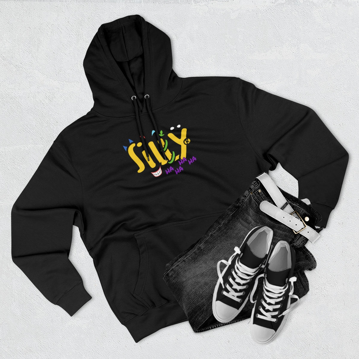Gotham Silly Midnight Edition Unisex Premium Pullover Hoodie